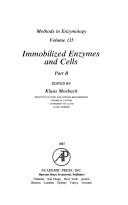 Immobilized enzymes and cells