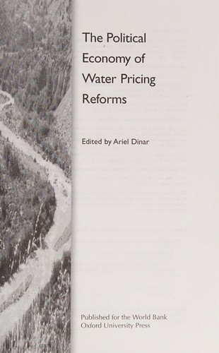 The Political Economy of Water Pricing Reforms