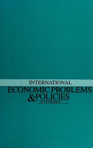 International economic problems and policies