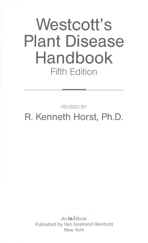 Westcott's plant disease handbook
