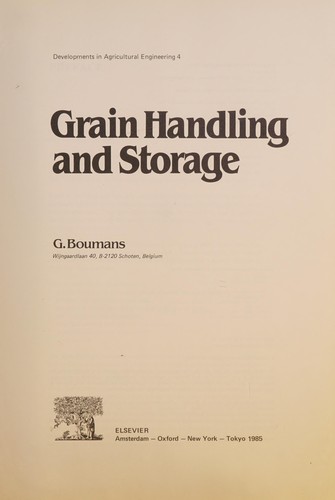 Grain handling and storage