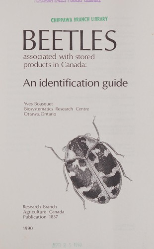 Beetles associated with stored products in Canada