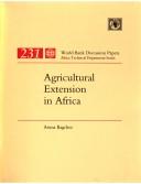 Agricultural extension in Africa