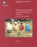Strengthening National Agricultural Research Systems