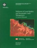 Indicators of Land Quality and Sustainable Land Managament