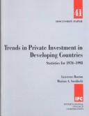 Trends in Private Ivestment in Developing Countries