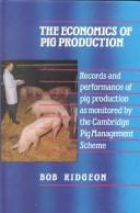 The Economics of pig production