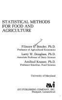 Statistical methods for food and agriculture