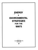Energy & Environmental strategies for the 1990's