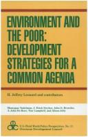 Environment and the poor