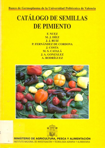 CATALOGO de semillas de pimiento