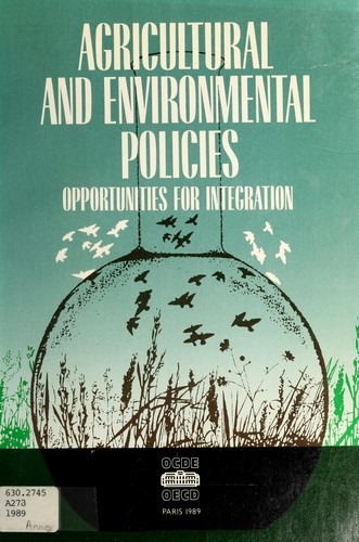Agricultural and environmental policies