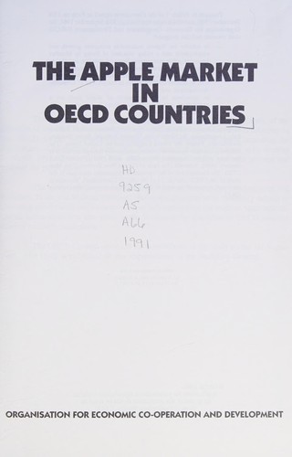 The apple market in OECD countries